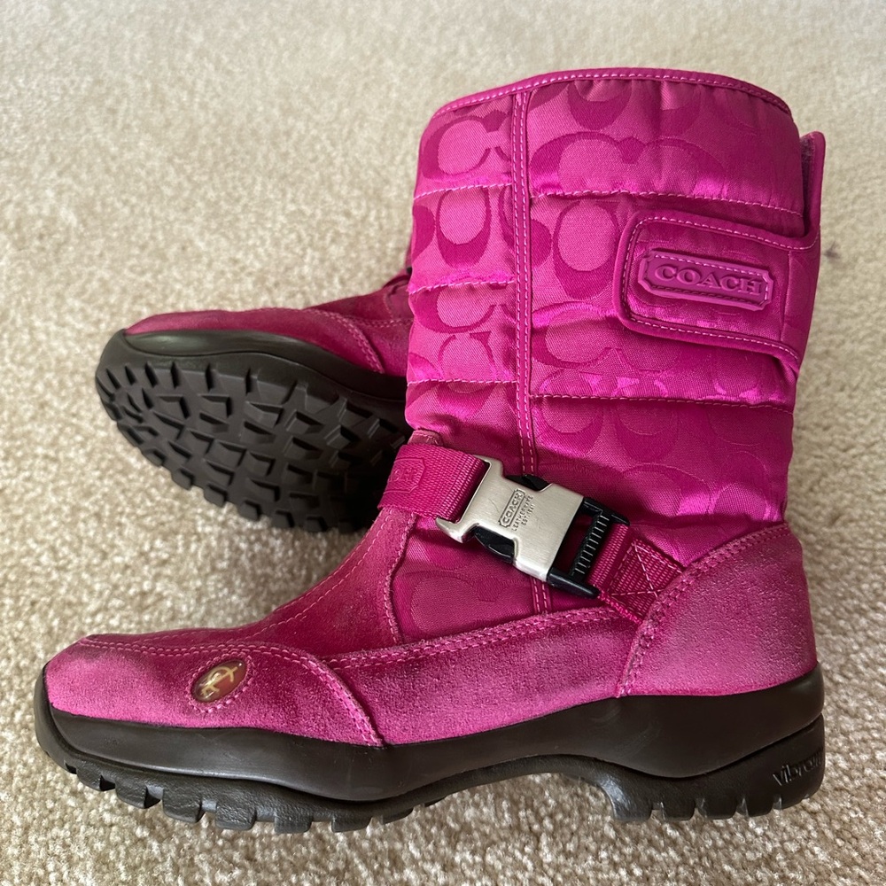 Authentic Coach Snow Boots - Picture 3 of 8